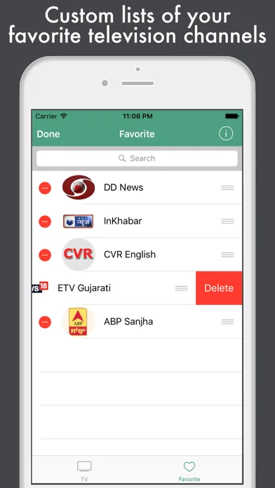 Captures d'écran de भारतीय टीवी - Indian TV live