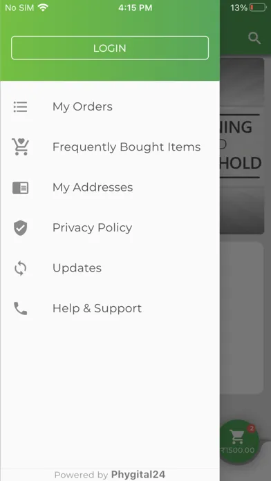 Deepak Durga - Online Grocery Screenshots