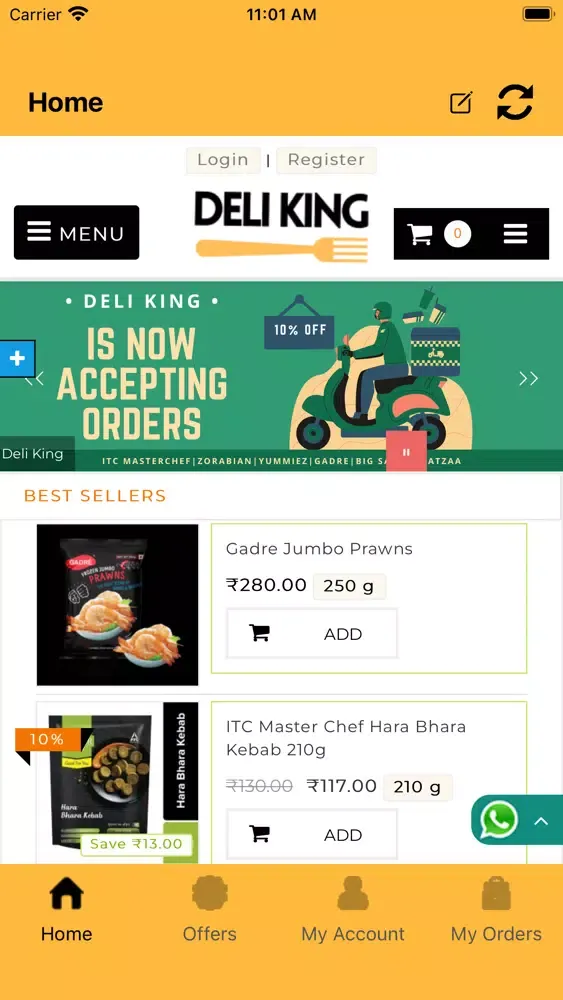 Deli King Online Store應用截圖