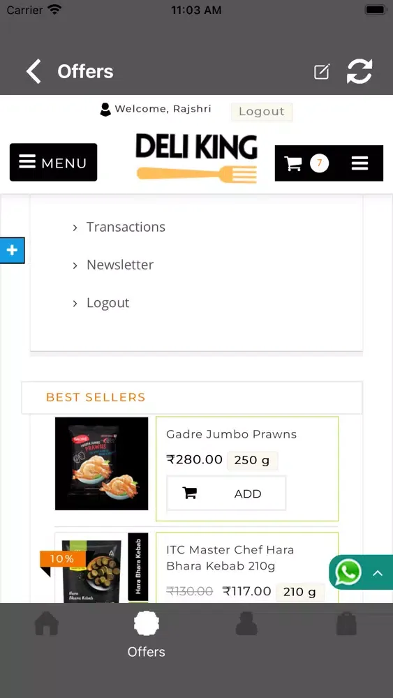 Deli King Online Store應用截圖