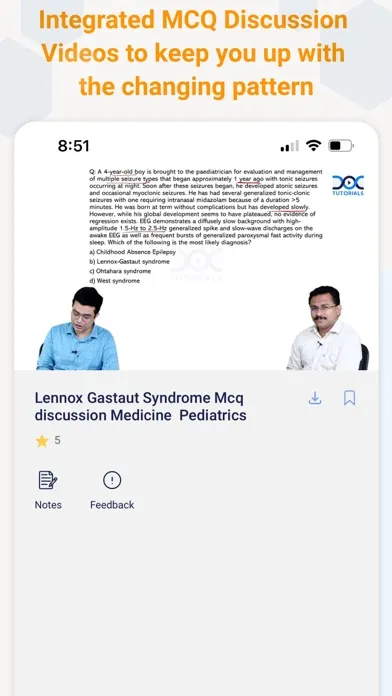 DocTutorials-NEET PG, SS, FMGE應用截圖