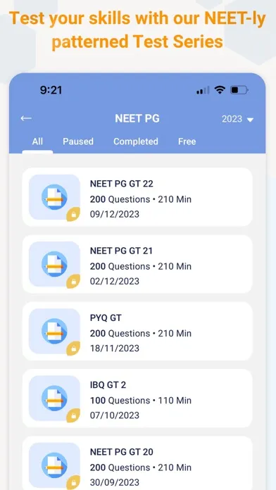 DocTutorials-NEET PG, SS, FMGE應用截圖