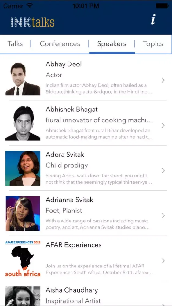 INKtalks Screenshots