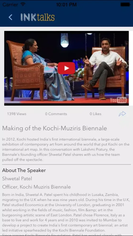 INKtalks Screenshots