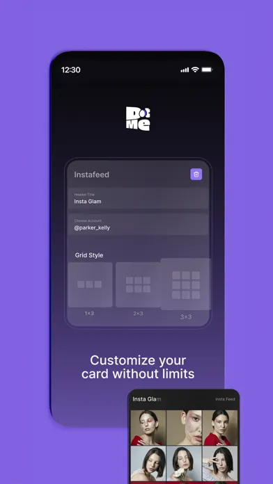 DotMe Bio: Link in Bio Creator Screenshots