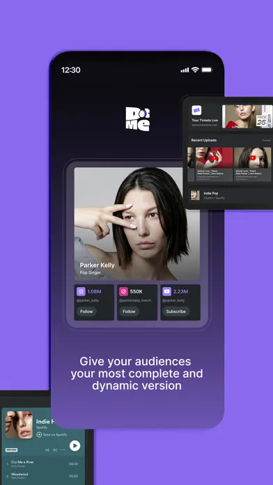 DotMe Bio: Link in Bio Creator Screenshots