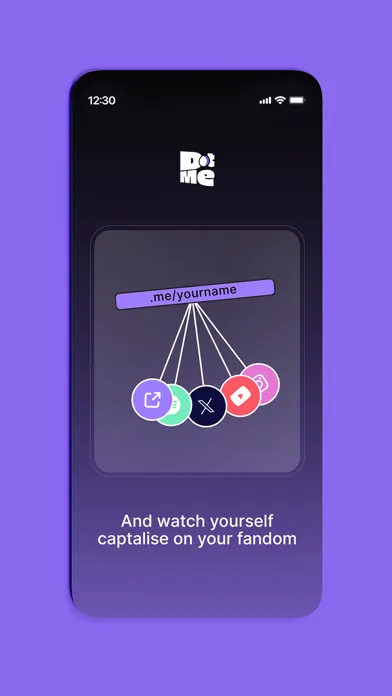 DotMe Bio: Link in Bio Creator Screenshots