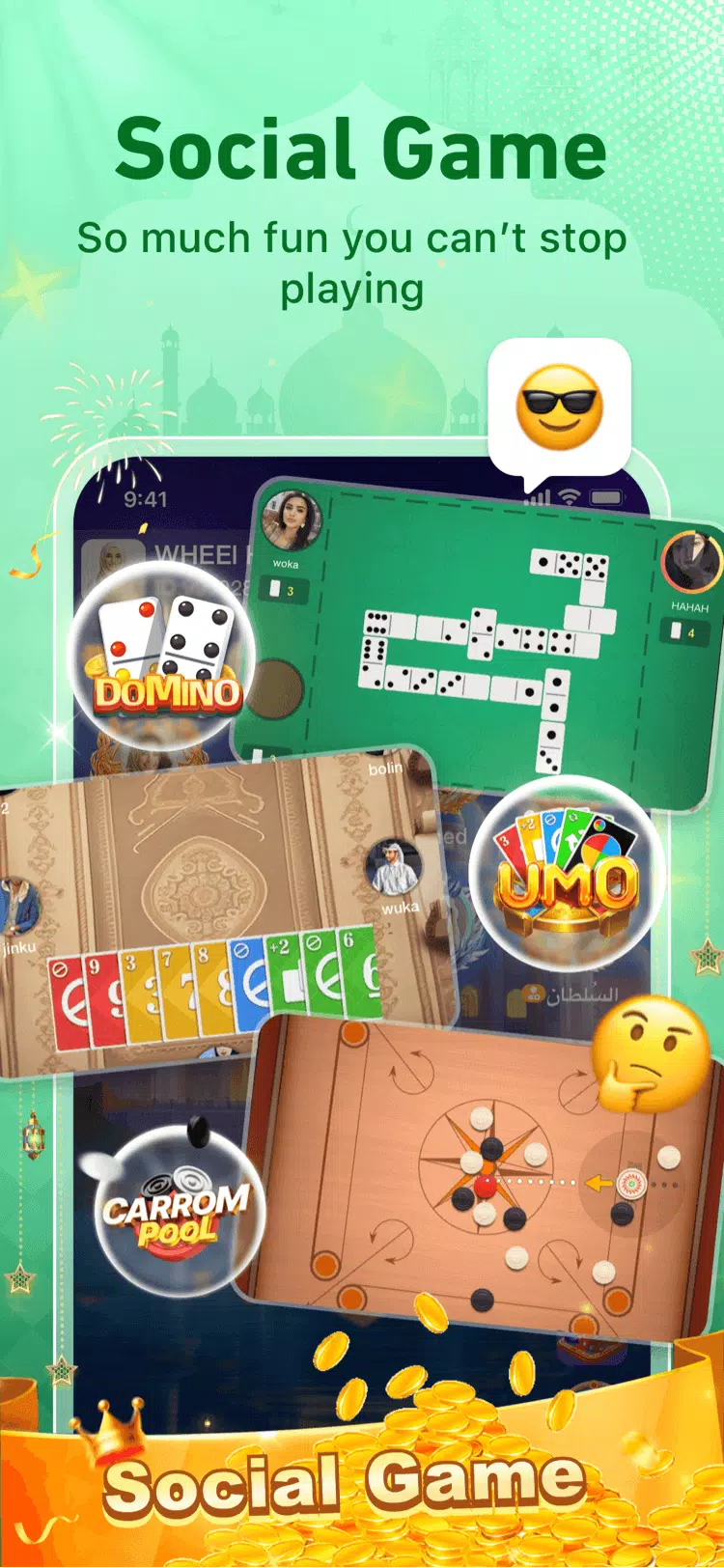YouStar–Group Voice Chat Room Screenshots