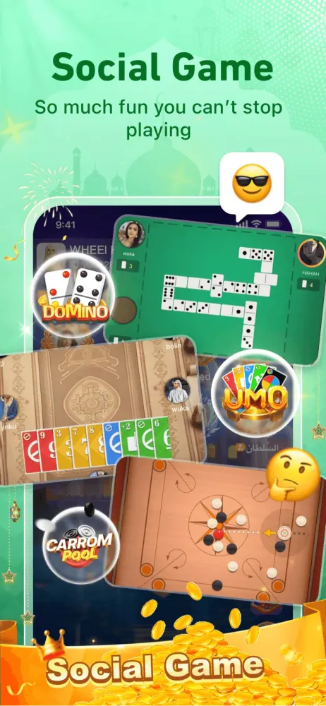 Capturas de tela do YouStar–Group Voice Chat Room