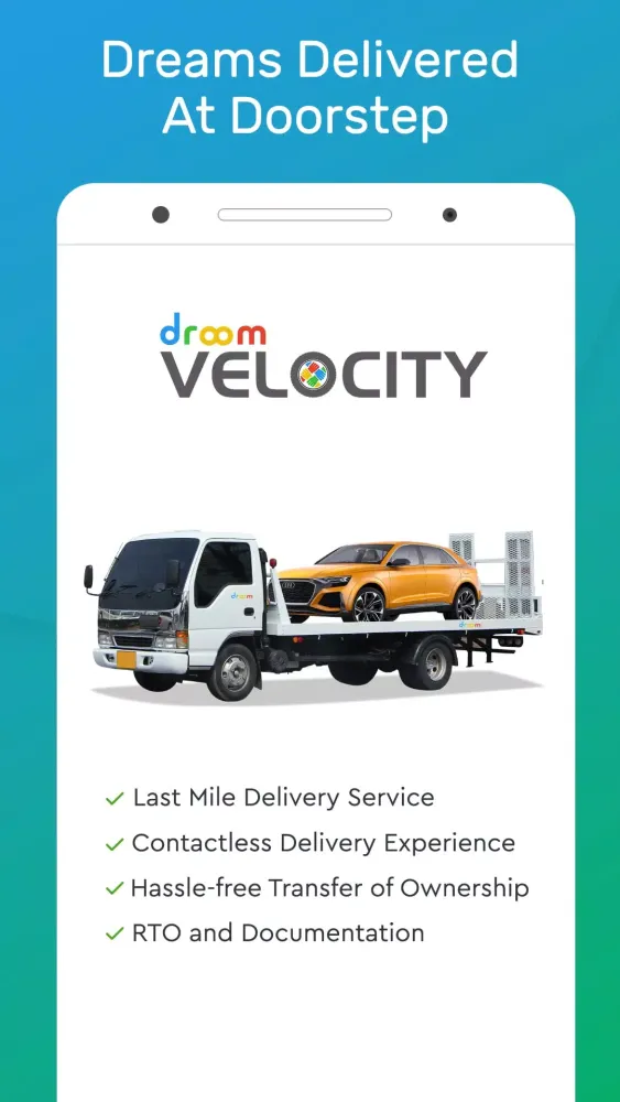 Ảnh chụp màn hình của Droom: Buy Used Cars & Bikes