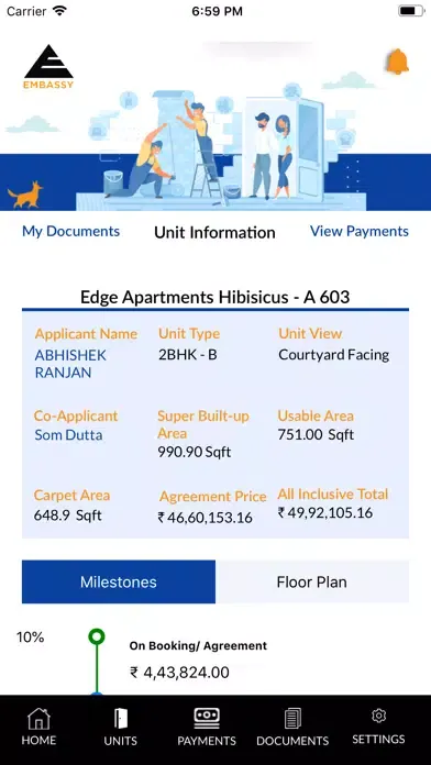 Embassy Community स्क्रीनशॉट