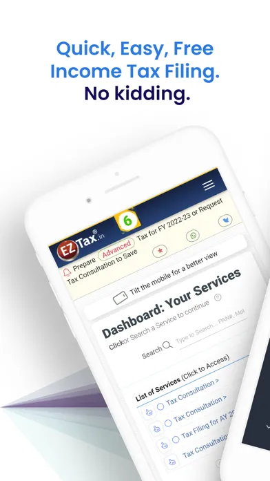 Income Tax Filing App | EZTax スクリーンショット