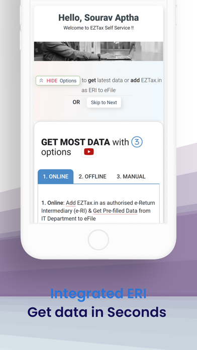 Income Tax Filing App | EZTax Ekran Görüntüleri