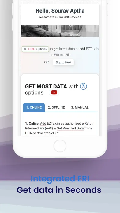 Income Tax Filing App | EZTax スクリーンショット