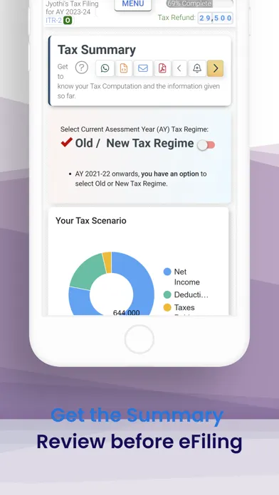 Income Tax Filing App | EZTax スクリーンショット