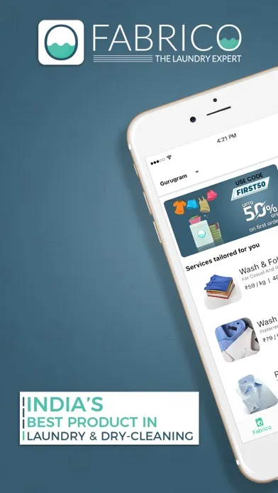 Fabrico Laundry & Dryclean سکرین شاٹس