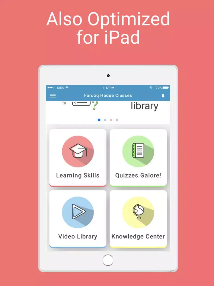 Farooq Haque Classes iPad  स्क्रीनशॉट