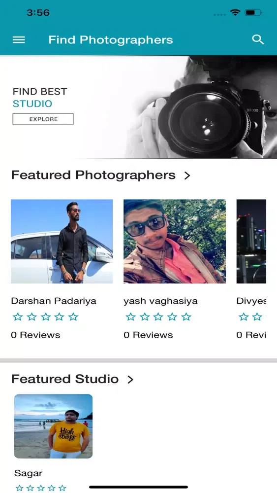 Find Photographers Screenshots