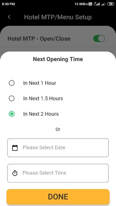 Flyer Eats - RESTAURANT APP Screenshots