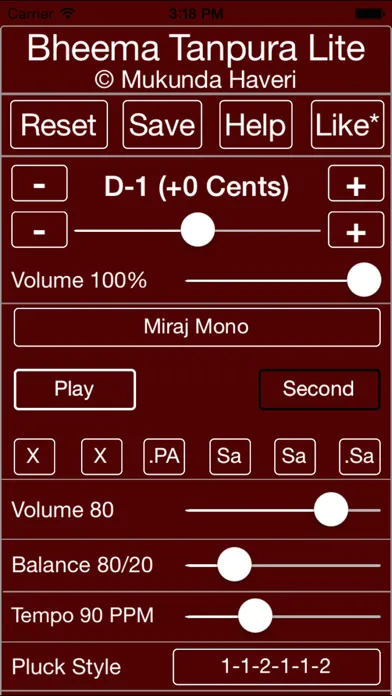 Bheema Tanpura Lite 스크린샷