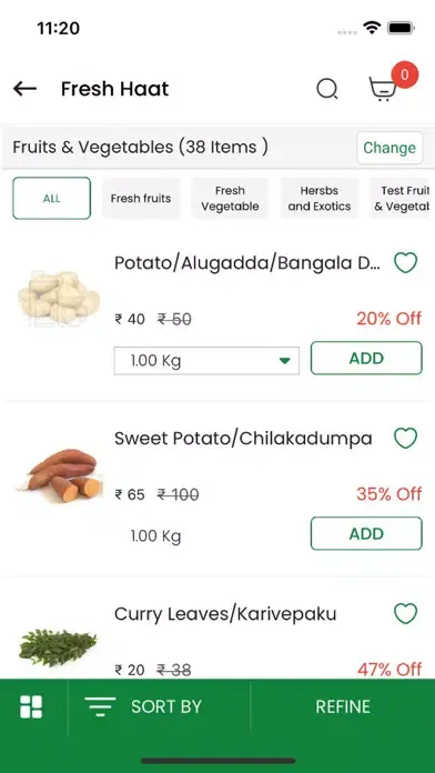 Freshhaat Screenshots