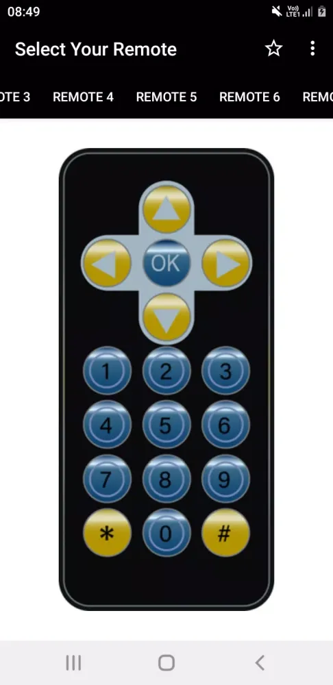 Tangkapan layar MP3 Player Remotes