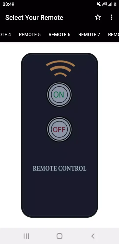 Tangkapan layar MP3 Player Remotes