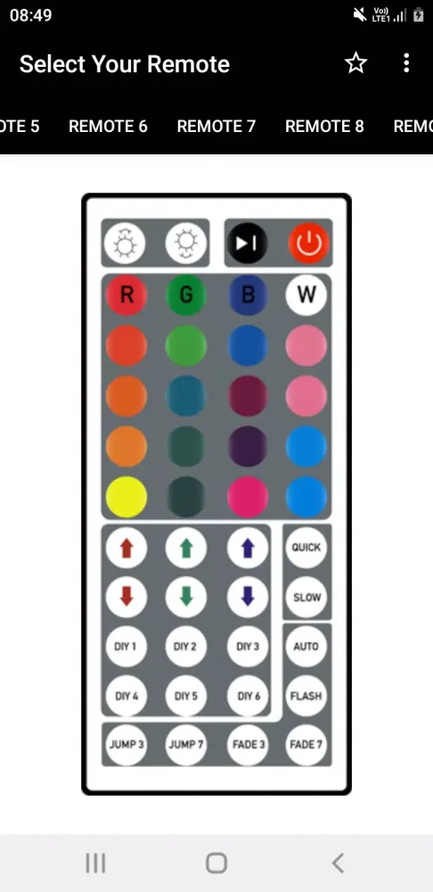 Tangkapan layar MP3 Player Remotes
