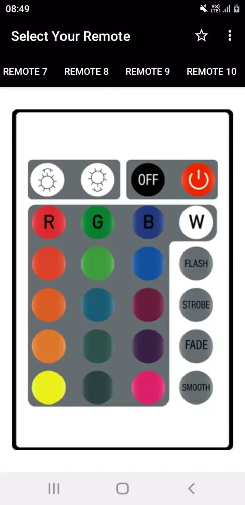 Tangkapan layar MP3 Player Remotes