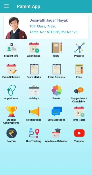 Prerana Public School Screenshots