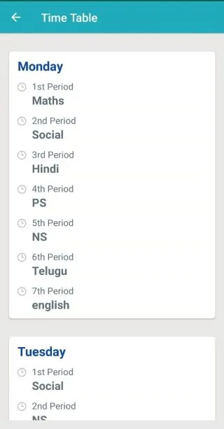 Prerana Public School Screenshots