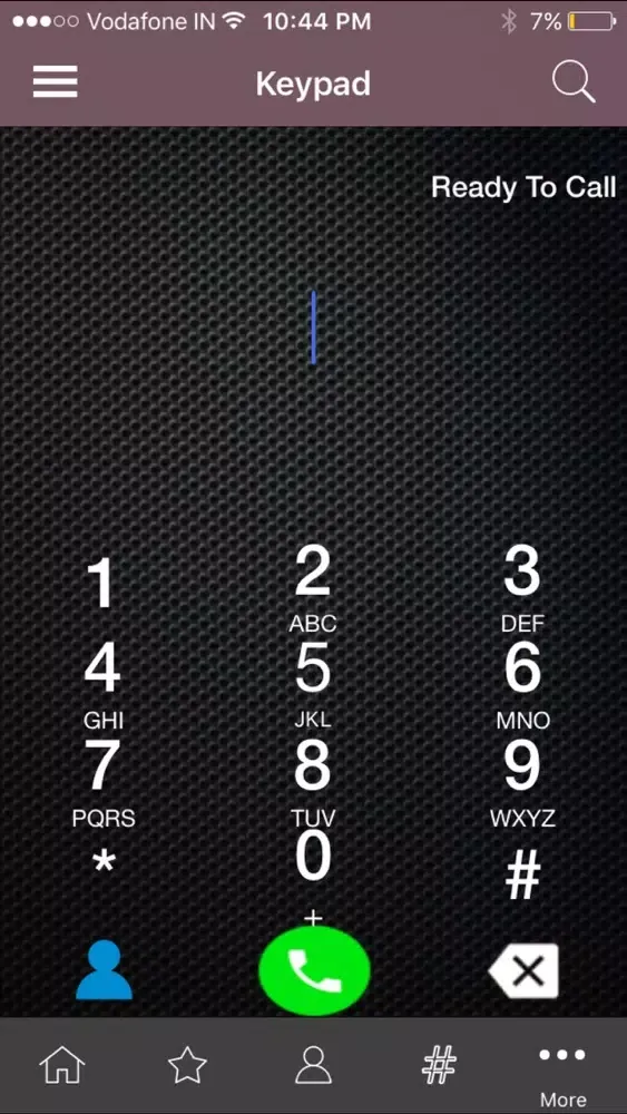 Tangkapan layar Globustech OTT Dialer
