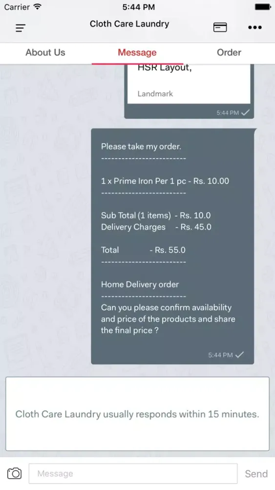 Cloth Care Laundry স্ক্রিনশট