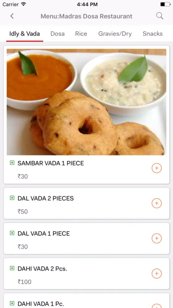 Ảnh chụp màn hình của Madras Dosa Restaurant