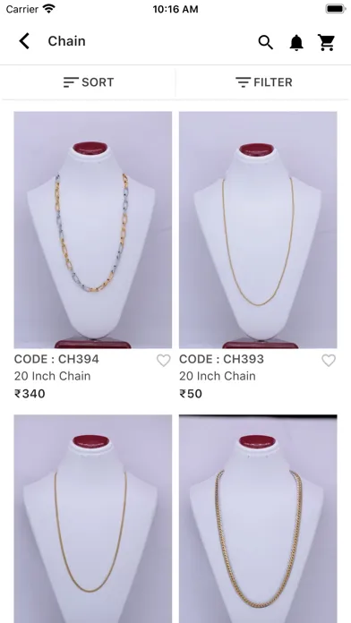 Tangkapan layar Gopi Fashion Jewellery