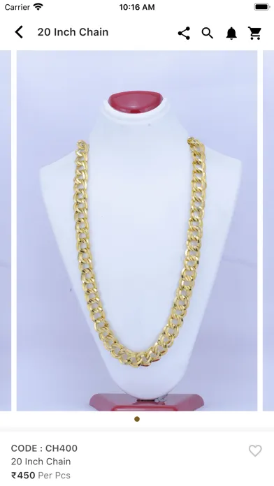 Tangkapan layar Gopi Fashion Jewellery