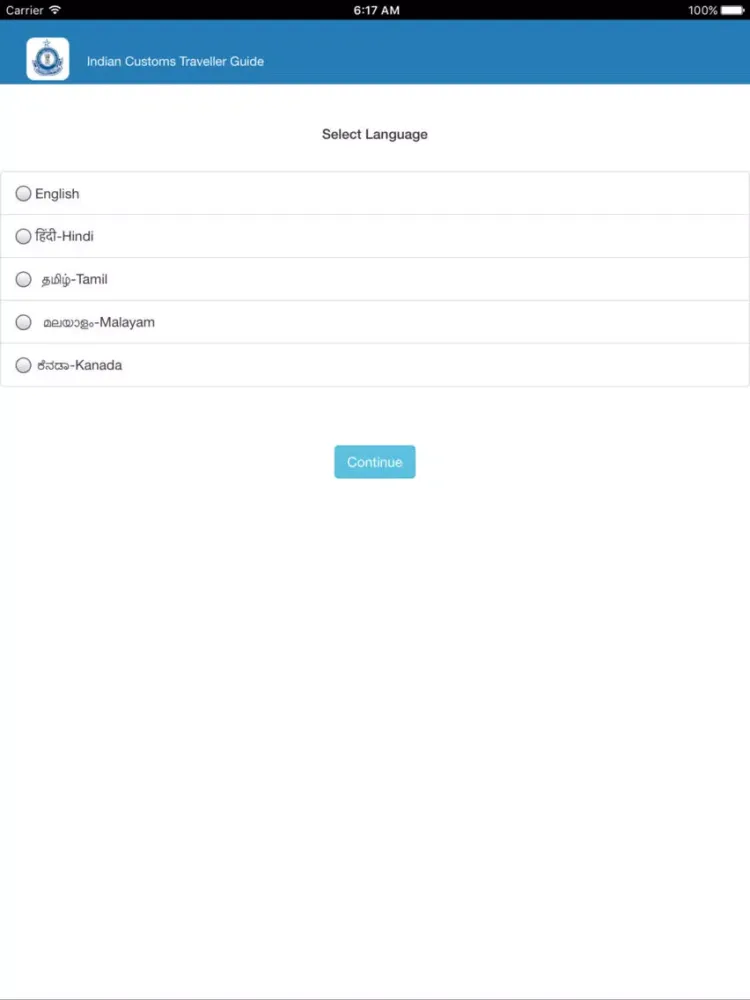 Screenshot di Indian Customs Traveller Guide iPad 