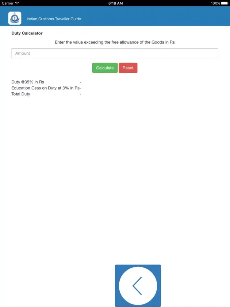 Screenshot di Indian Customs Traveller Guide iPad 