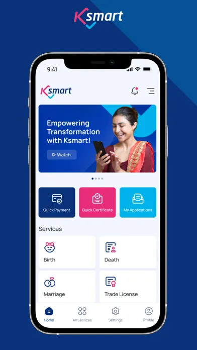 ภาพหน้าจอของ KSMART - Local Self Government