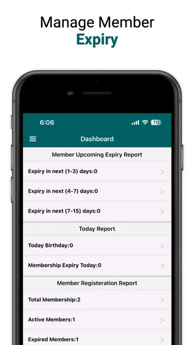 GymBook Gym Management App স্ক্রিনশট