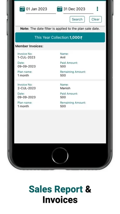 GymBook Gym Management App স্ক্রিনশট