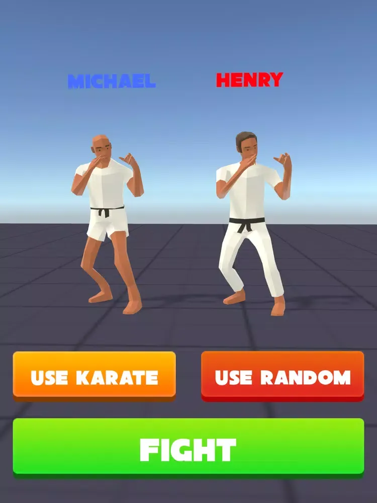 Zrzuty ekranu Karate Kings iPad 