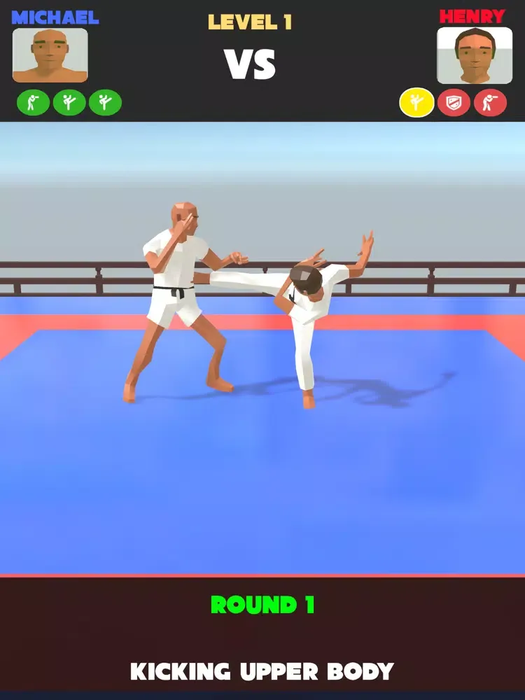 Zrzuty ekranu Karate Kings iPad 