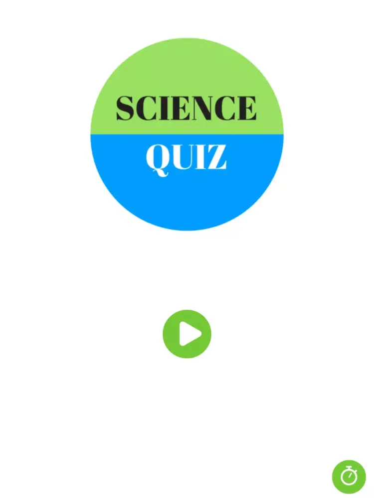 Capturas de pantalla de Amazing Science Quiz iPad 