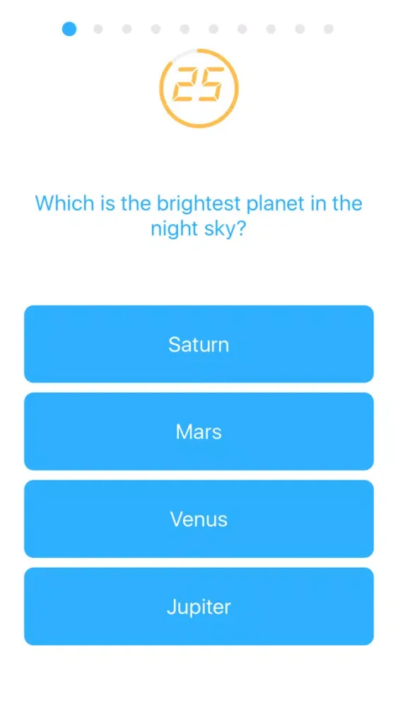Capturas de pantalla de Amazing Science Quiz