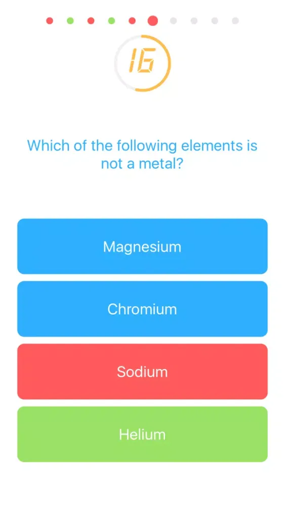 Capturas de pantalla de Amazing Science Quiz