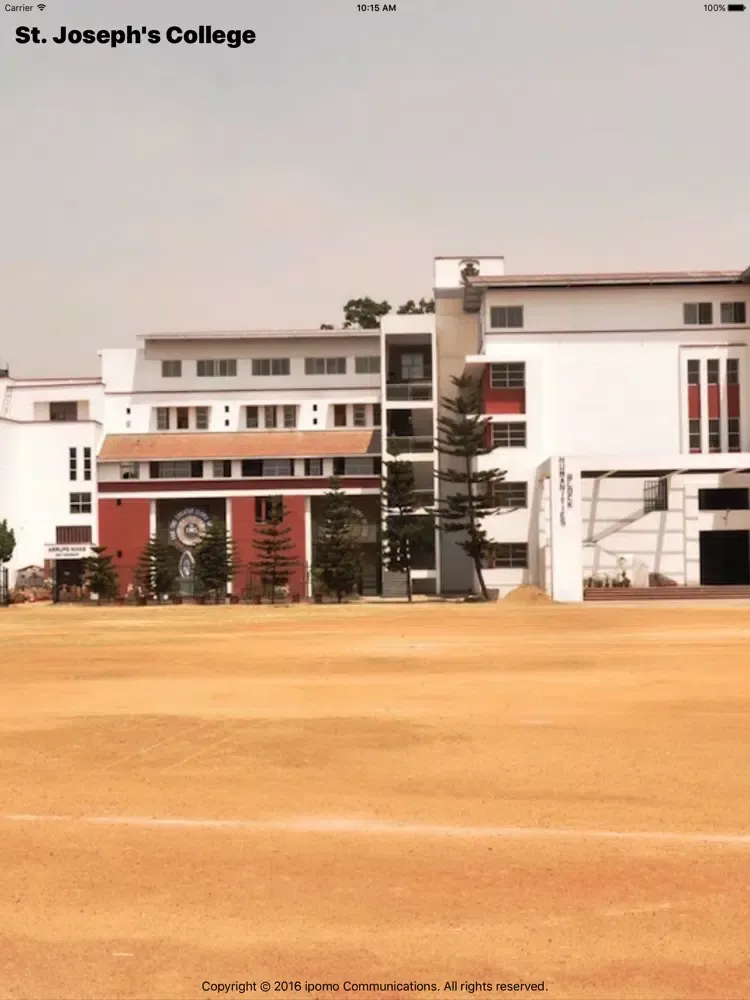 Capturas de tela do St.Josephs College(Autonomous) iPad 