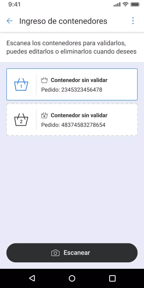 Janis Orders QA سکرین شاٹس