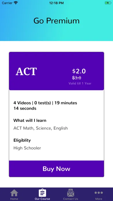 Edufit Test Prep 스크린샷