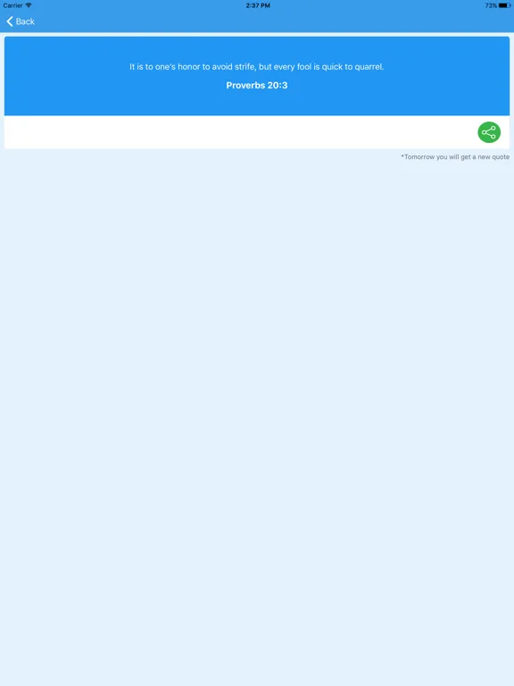 Zrzuty ekranu Daily Holy Bible Verses & word iPad 